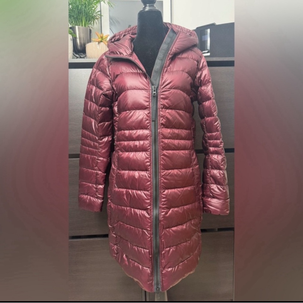 Canada Goose Cypress Hooded Black Logo Jacket - Picture 2 of 13
